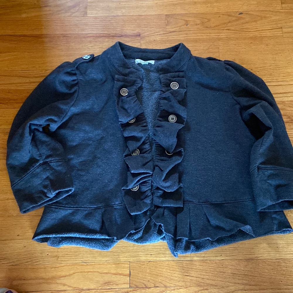 Dressbarn grey fashion jacket